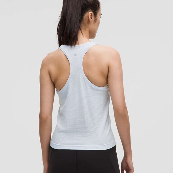 Lululemon Swiftly Tech Racerback Tank Top 2.0 *Waist Length - 12 Starch Blue - Picture 2 of 7
